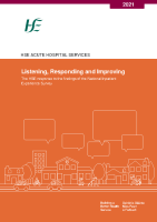 Listening, Responding and Improving Report front page preview image