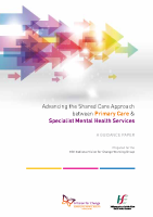 Advancing the Shared Care Approach between Primary Care & Specialist Mental Health Services front page preview
              