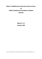 Report of the HSE Forum on Child and Adolescent Psychiatric In-patient capacity (2) image link