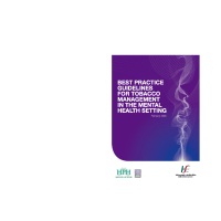 Tobacco Management in the Mental Health Setting - Feb 2008 image link