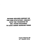 Part 1 - Report into the transfer of PMcK to Leas Cross Nursing Home front page preview
              