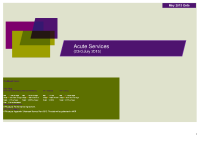 May 2015 Acute Services Data Report image link