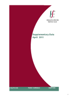 April 2011 Supplementary Report front page preview
              