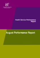 August 2015 Performance Report image link