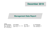 December 2019 Management Data Report front page preview
              