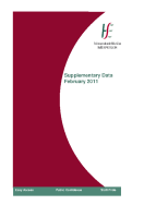February 2011 Supplementary Report front page preview
              