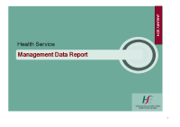 January 2014 Management Data Report front page preview
              