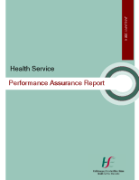 January 2014 Performance Assurance Report front page preview
              