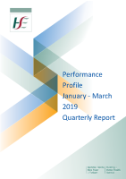 January to March Quarterly Report 2019 front page preview
              