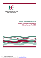 June 2012 Supplementary Report front page preview
              
