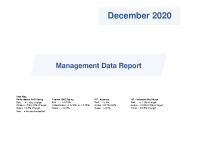 Management Data Report December 2020 front page preview
              