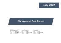 Management Data Report July 2022  front page preview
              