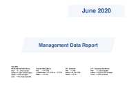 Management Data Report June 2020 front page preview
              
