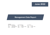 Management Data Report June 2022 front page preview
              