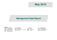 Management Data Report May 2019 front page preview
              