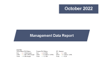 Management Data Report October 2022 front page preview
              