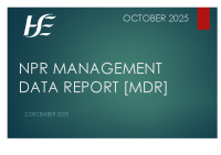 Management Data Report October 2025 image link