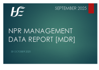 Management Data Report September 2025 front page preview
              