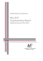 May 2013 Supplementary Report front page preview
              