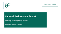 National Performance Report February 2025 image link