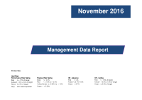 November 2016 Management Data Report image link