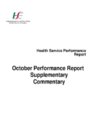 October 2015 Supplementary Commentary Report. front page preview
              