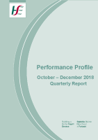 October to December Quarterly Report 2018 front page preview
              