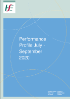 Performance Profile July - September 2020 front page preview
              