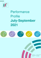 Performance Profile July to September 2021 front page preview image