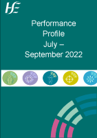 Performance Profile July to September 2022  front page preview
              