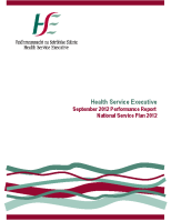 September 2012 Performance Report front page preview
              