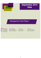 September 2015 Management Data Report image link