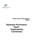 September 2015 Supplementary Commentary Report front page preview
              