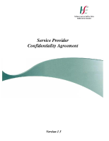 HSE Standard T&C for ICT Supplies & Services Confidentiality Agreement image link