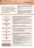 Lost in Translation Summary Sheet image link