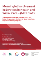Meaningful Involvement in Services in Health and Social Care image link