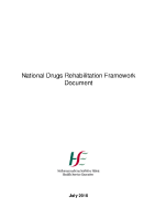 National Drugs Rehabilitation Framework front page preview
              