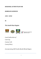 Regional Action Plan for Homeless Services 2013 - 2018 in the South West image link