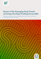 Report Of The Emerging Drug Trends And Drug Checking Working Group 2021 front page preview image