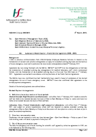 HSE HR Circular 001/2011 re Laboratory Modernisation front page preview
              