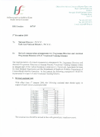 HSE HR Circular 007/05 re Revised remuneration arrangements for Programme Directors and Assistant Programme Directors of G.P. Vocational Training Schemes front page preview
              