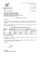 HSE HR Circular 007/2009 re Domestic Subsistence Allowances front page preview
              