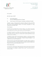 HSE HR Circular 011/2007 re Garda Clearance of HSE Employees - Recruitment and Selection Procedure front page preview
              