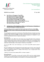 HSE HR Circular 012/2009 re Implementation of Recommendations of Report on the Prevention of Transmission of Blood Borne Diseases in the Health Care Setting front page preview
              
