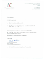 HSE HR Circular 018/2007 re Amendment to Consolidated Salary Scales-Senior Environmental Health Officer/2nd Long Service Increment front page preview
              