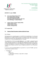 HSE HR Circular 29/2008 re Insurance Based Mechanism to address Significant Trauma front page preview
              