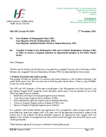 HSE HR Circular 011/2010 re Targeted Voluntary Early Retirement (VER) and Voluntary Redundancy Schemes (VRS) front page preview
              