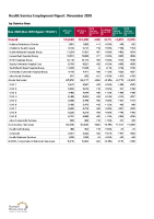 Health Service Employment Report Nov 2020 front page preview
              