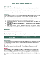 Health Service Turnover Report Instructions 2025 front page preview
              