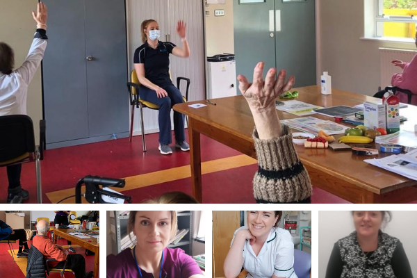 Karina Somers, Advanced Nurse Practitioner  Eimear Hickey, Senior Physiotherapist  Sinead Prendergast, Senior Occupational Therapist  Frances O’Connor, ARC Administration  Aideen McGuinness, Senior Dietitian, sharing dietary information and advice